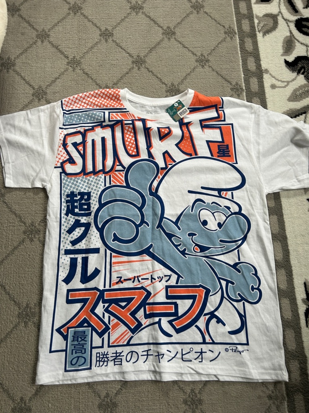 SMURF Anime Manga Graphic Tee